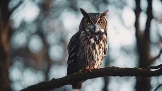 8 Hours Dreamy Owl Melodies: Background Sound for Studying or Working