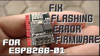 flashing firmware esp8266 esp-01