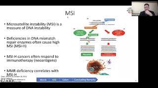 October 8, 2022, Revolution Cancer International Molecular Tumor Board - Merck, MSI-High CRC, NTRK