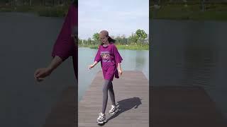 #short-sleeved matching #high waist elasticity comfortable breathable and cool #summer cool pants