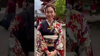 How heavy is a KIMONO?  #japanese #japaneseculture #learnjapanese #studyjapanese #shorts
