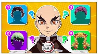 DEMON SLAYER HAIR QUIZ ️ Demon Slayer Kimetsu No Yaiba Season 3 Quiz  Anime Quiz