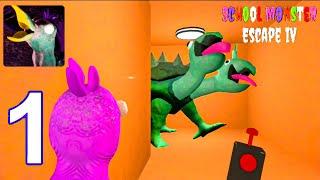 Garten Of Banban School Monster Escape 4 - Gameplay Walkthrough Part 1 (Android, iOS)