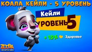 КАЧАЕМ КОАЛУ КЕЙЛИ НА 5 УРОВЕНЬ В ИГРЕ ZOOBA