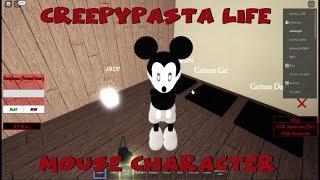 Creepypasta Life RP - How to get the mouse.avi secret character cryptids from cartoons badge