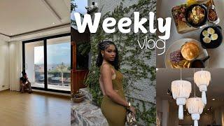 weekly vlog| my own apartment at 22!+ errands+ nights out etc...