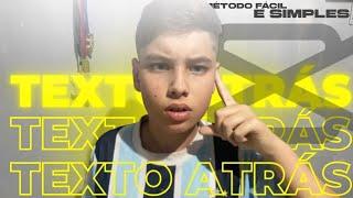 COMO COLOCAR TEXTO ATRÁS DE UMA PESSOA/OBJETO!  #capcut #edição #tutorial