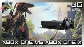 Xbox one vs Xbox one X comparison Ark: Survival Evolved