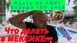 CBPone Ждать больше 100 дней/Что делать в Мексике?/Где взять деньги?