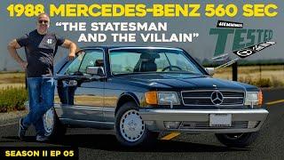 1988 Mercedes-Benz 560 SEC | The Statesman and the Villain