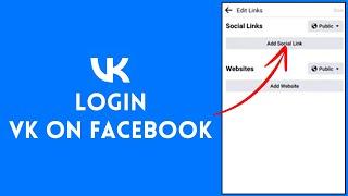 How to login VK with Facebook? Access VK by logging in with Facebook 2024