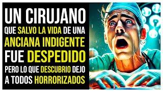 UN CIRUJANO QUE SALVO LA VIDA DE UNA ANCIANA INDIGENTE FUE DESPEDIDO, PERO QUEDO HORRORIZADO CUANDO