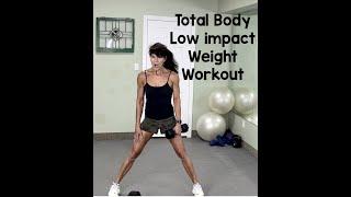 Weight training, Low impact, high intensity full body workout - including bands & balls