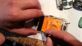 Ремонт телефонов AYmobile. Как разобрать телефон Samsung S5282. How to disassemble the phone S5282