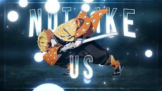 Not Like Us- Demon Slayer "Zenitsu" [Edit/AMV] (+Project File)