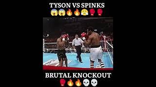 DAM!! TYSON VS SPINKS #ldbc #boxing #viralshort #viralvideo #viralreels  #boxingknockouts