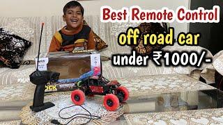 CADDLE & TOES Rock Car spring wheel remote control car | best remote control car under 1000 for kids