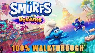 THE SMURFS DREAMS Gameplay Walkthrough FULL GAME 100% [4K 60FPS] - No Commentary