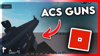 How to Add ACS Guns in Roblox Studio (2024)