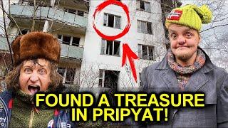 WHAT DID THE RESIDENTS OF PRIPYAT HIDE? LOOKING FOR CACHES WITH A METAL DETECTOR!!