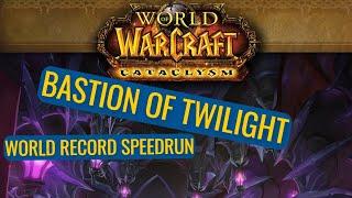 [previous WR] SUB 20min! Bastion of Twilight speedrun 19:53 - Progress - Holy Paladin POV