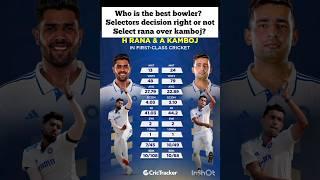 Harshit rana or anshul kamboj who is best?#cricket#indvseng