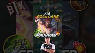 How BTK Zia Plays Granger Gold Lane! Mobile Legends #mobilelegends #mlbb #gaming