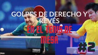 DERECHO Y REVÉS EN TENIS DE MESA, video de introducción. Aprender la técnica básica‍️