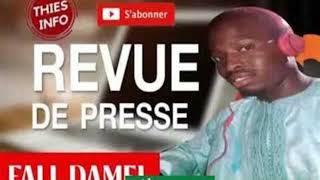 REVUE DE PRESSE WOLOF THIES INFO 13 11 2024