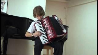 Иван Горенко -  Tarantella by Mauro Giuliani (accordéon) аккордеон