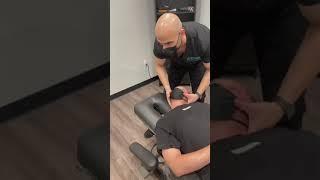 Neck adjustment  #chiropractor #adjustment #asmr #feelsgood #osteopatia #quiropraxia #neckpain