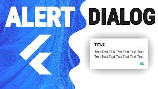 Flutter Alert Dialog Widget