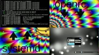 systemd VS openrc on Gentoo 64