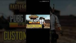 Free pubg custom room