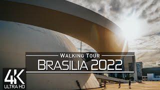 【4K 60fps】 VIRTUAL WALKING TOUR:  «Brasilia - Brazil 2022»  ORIGINAL SOUNDS  NO COMMENT  ASMR