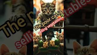 The Poor Cat is Selling Vegetables |  Whisker Tales#WhiskerTales  #PoorCat  #CatSellingVegetables