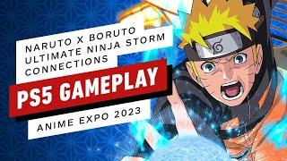 Naruto X Boruto Ultimate Ninja Storm Connections PS5 Gameplay - Anime Expo 2023