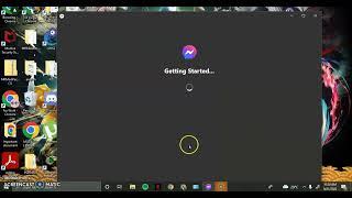 How to fix stuck ''Getting Started'' on Messenger desktop