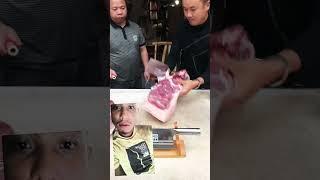 amazing chines pork cutting style (Mr eating lover)