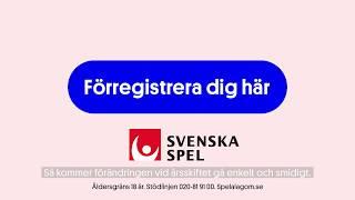 Nya spellagen - så påverkas Svenska Spels kunder