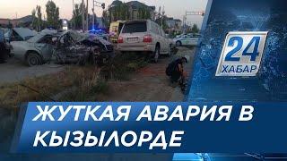 Жуткая авария в Кызылорде: два человека погибли