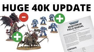 MASSIVE 40K Rules Update - New Points, Rules Changes + More!