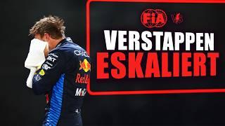 Verstappen vs. FIA Streit ESKALIERT: Boykott nach Fluch-Strafe!