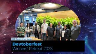 SAP Developer News Devtoberfest Winners' Retreat 2023