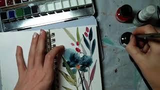 HOW TO LOOSEN UP with your watercolor sketch