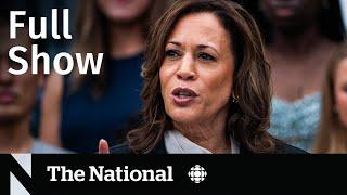 CBC News: The National | Kamala Harris steps into the spotlight