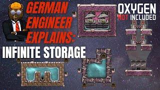 GERMAN ENGINEER explains ONI: INFINITE STORAGE! Oxygen Not Included Spaced Out