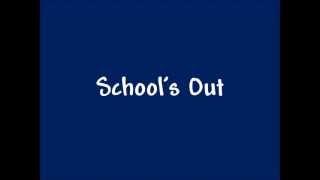 School's Out! A song for the end of the school year