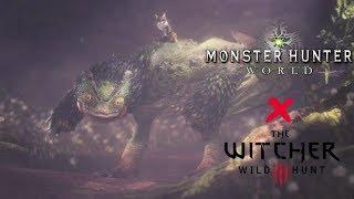 Monster Hunter World x Witcher 3 Full Quest [All Side Quests Completed]