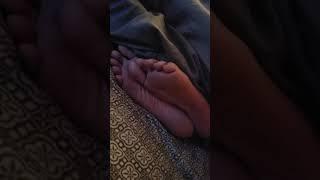 tickling sleeping feet